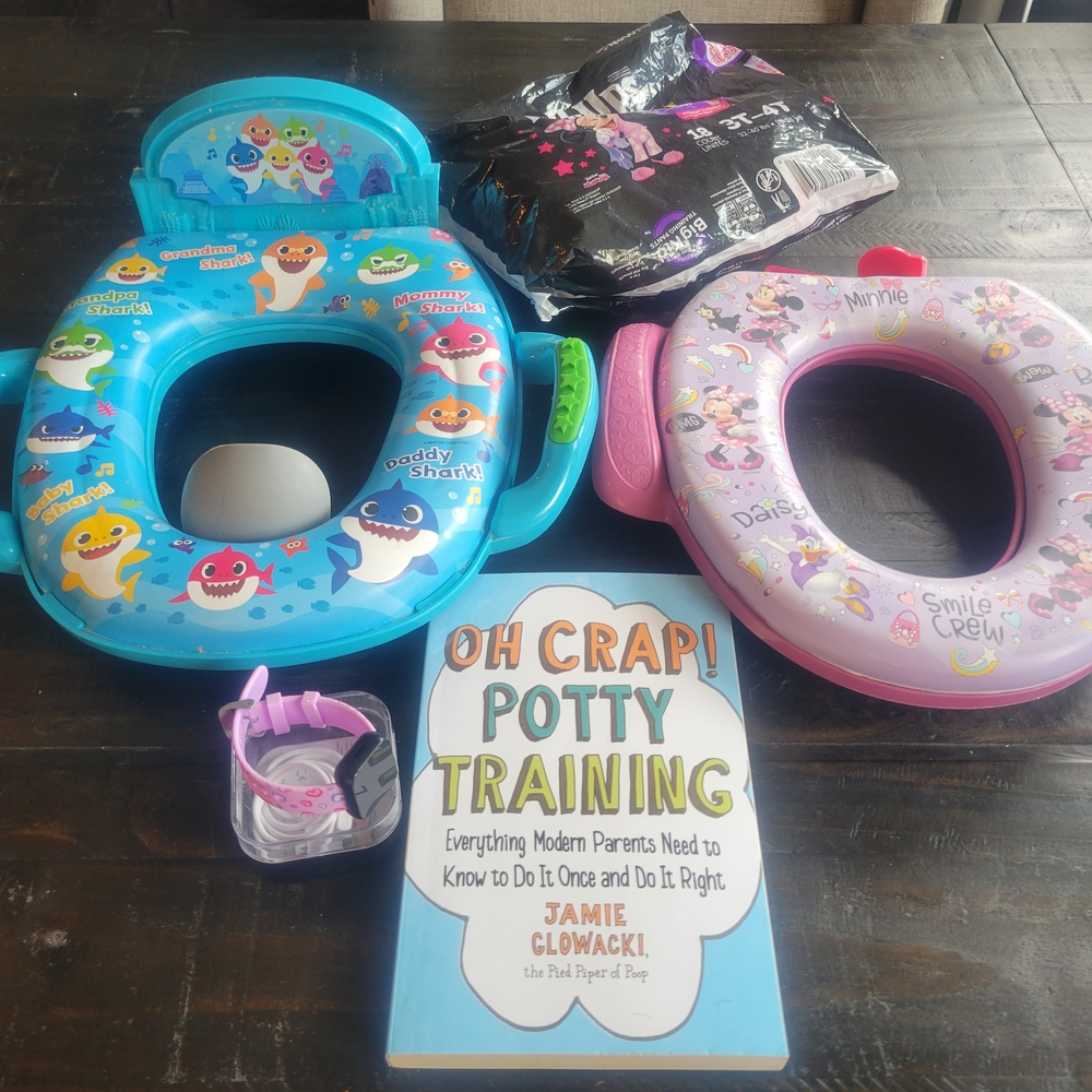 Potty Training Seat - Blue and Pink